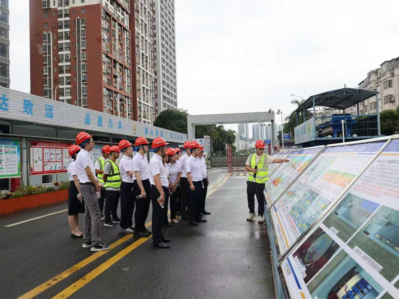 廣西工程咨詢集團第二黨支部與廣西路橋集團南寧軌道交通6號線項目黨支部聯合開展主題黨日活動